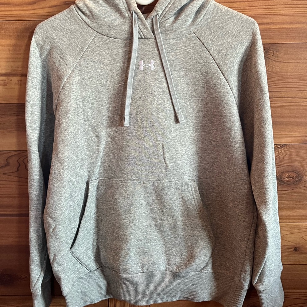 Under Armour Women's Light Gray Hoodie